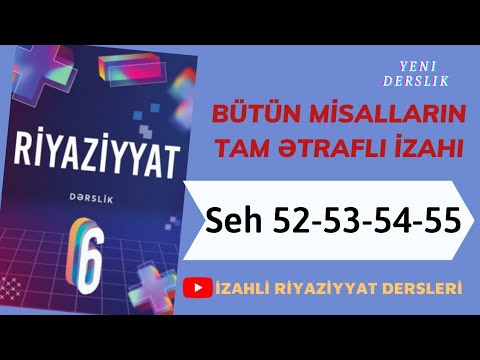 Riyaziyyat 6-ci sinif. Səhifə 61-62. Miqyas / Rasim Aliyev